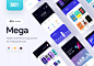 UI Kits : Mega is professionally crafter premium UI help kit by Luova Studio Team. Mega is the iOS UI Help Kit, perfect for the apps based on the e-book, app analytics, charts, graphs, dashboard, and audio/video podcast.