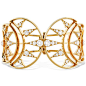 Triplicity Golden Cuff