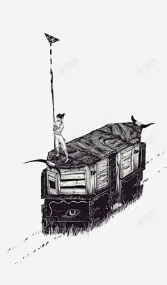 站在高处的人创意插画高清素材 人物 创意 手绘 插画 艺术 高处 免抠png 设计图片 免费下载