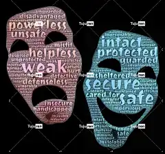 面具 角色 二元性 极性 对立面 戏剧 信仰 安全 力量 保护