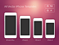 Minimal iPhone Templates