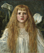 拉斐尔前派画家Herbert Gustave Schmalz笔下的女子。 ​​​​