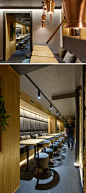 商业空间，餐饮空间，咖啡店，复式空间，咖啡店设计，乌克兰