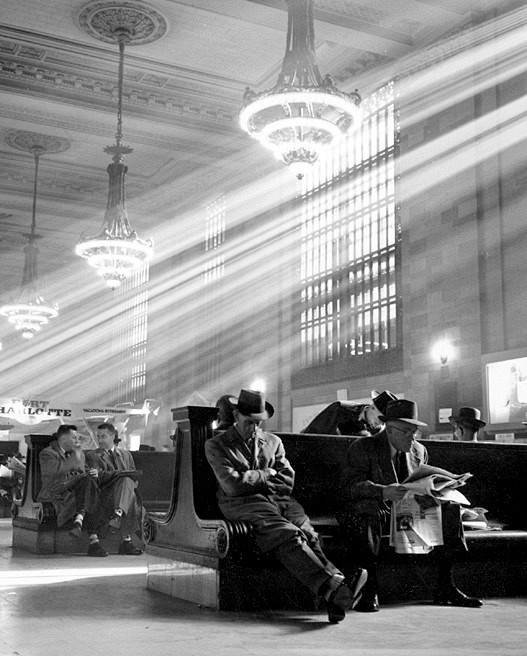 1959，纽约中央车站
由于现在中央车站...