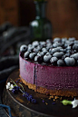No Bake Blaubeer Cheesecake - No Bake Blueberry Cheesecake | Das Knusperstübchen