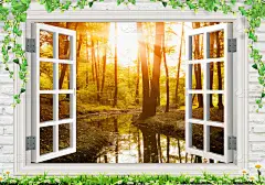 3d 惊人的自然壁纸和背景