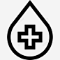 献血献血4直系图标 平面电商 创意素材
