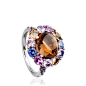 Buy Large Smoky Quartz Ring by Astley Clarke Tearoom at AstleyClarke.com