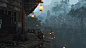 For Honor - Temple Garden, Jay-Paul Singh Mann Chaput : I was one of the environment artist on Temple Garden. I joined the production of the map by the very end to help out on the background of the map.

- I did the composition of 2 of the map's vista sho