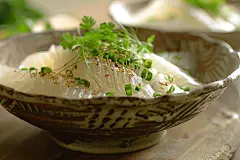 新鲜美味营养美食鱼片图片摄影图