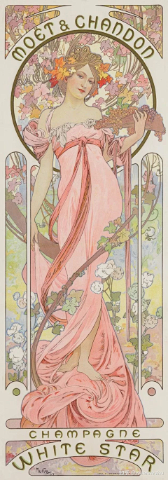待诸侯之变采集到穆夏Alphonse Mucha