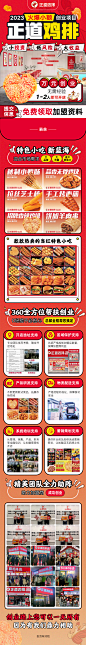 餐饮美食招商详情页