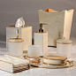 gold bathroom accessories sets: 