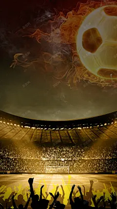 足球比赛谁与争锋海报手机配图 足球比赛 足球比赛宣传海报 高清背景 背景 设计图片 免费下载 页面网页 平面电商 创意素材