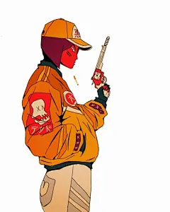 【阿根廷插画家 Mau Lencinas  一组嘻哈风格时尚人物插画作品】
（xmau.tumblr.com ​​​​） ​​​​