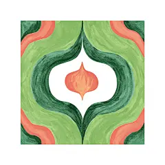 手绘花砖阳台卫生间瓷砖300*300复古美式厨房地板砖背景墙砖花片-淘宝网