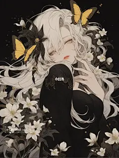 安静淡黄色 | 清冷感唯美少女