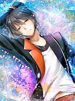 动漫男生帅气高清桌面壁纸-卯月新