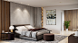 Interior CG Render for a Hotel Room Design
