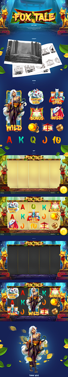 slot界面-花瓣网|陪你做生活的设计师 | : Art made for Gambino Games.