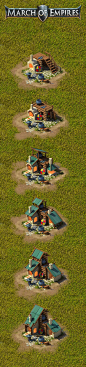 March of Empires buildings and assets, Nikolay Petrov : Part of my works to March of heroes 
Copyright: Gameloft 2015