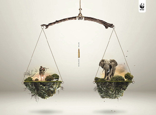 WWF(世界自然基金会) 保护动物创意公...