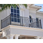 Outdoor Simple Villa Wrought Iron Balcony Railing