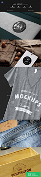 GraphicRiver - 5 Logo Mockups Part 1 11558553