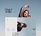 clean Fashion  minimal modern Photography  typography   Web Design  webgl