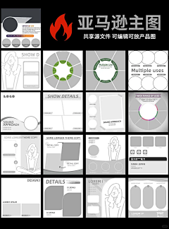 小叶子111222采集到亚马逊A+-排版
