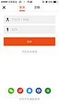 优美图客户端 Topit.me登录注册页面  #UI# #APP#