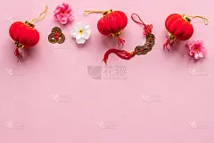 中国红灯笼是中国新年或婚礼用的传统东方灯
