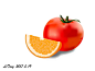 番茄和橙子-01