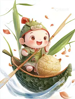 节日唯美背景插画素材高清模板免费下载-趣麦麦图