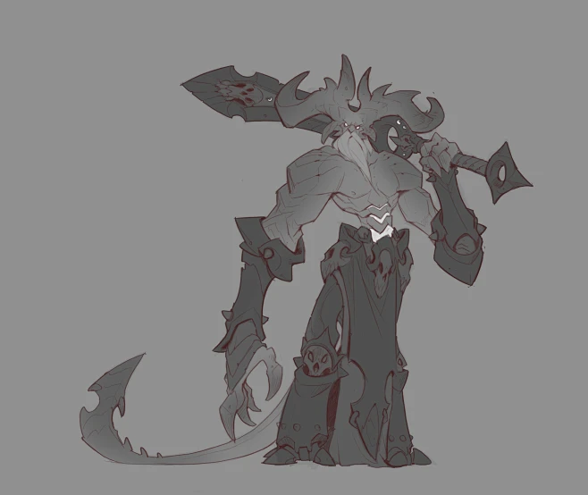 Demon Doodles-花瓣网