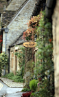 库姆城堡——科茨沃尔德的童话村。英国