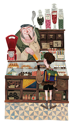 贝塔胡萝卜素采集到插画海报