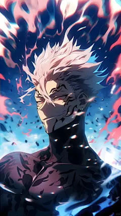 太帅了吧两面宿傩&amp;虎杖悠仁✨壁纸