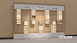 现代展柜3D模型