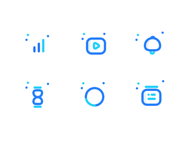 Icons for upcoming w...