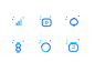 Icons for upcoming web app