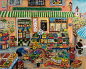 "South of France Market"   by Suzanne Etienne