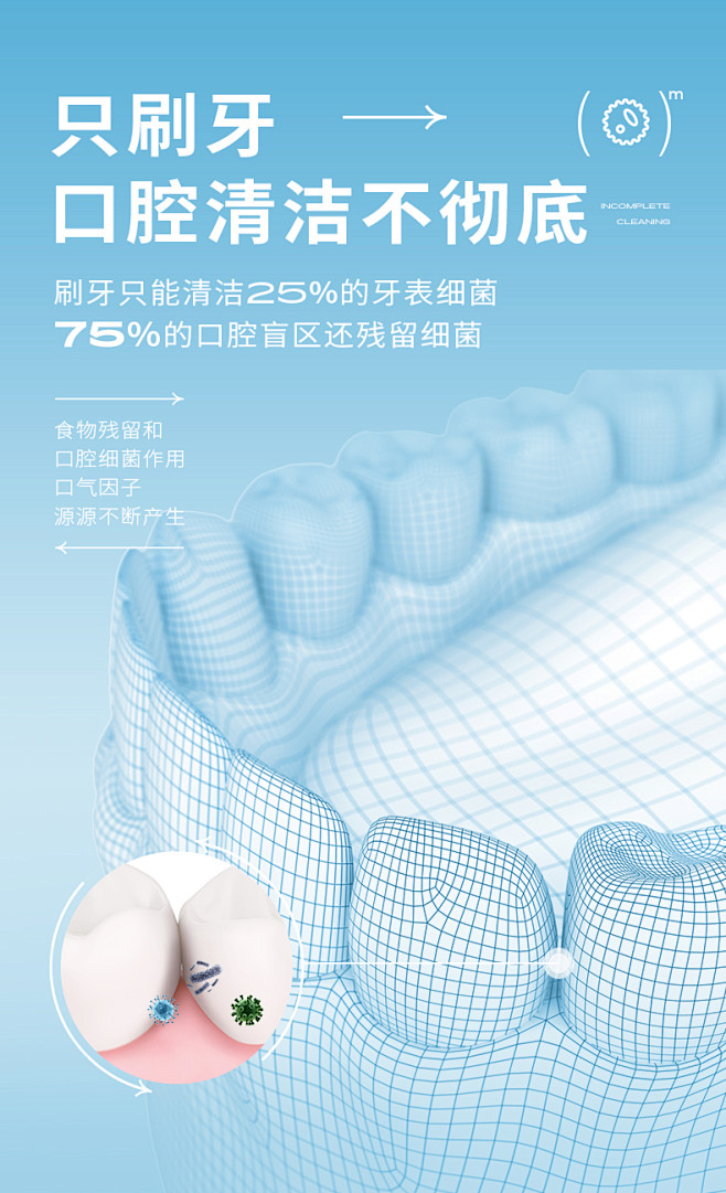 亚玛莉莎漱口水除口臭牙结石遬口口腔清洁温...