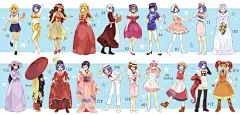 ☆®  宠物小精灵  口袋妖怪  神奇宝贝  小次郎  女装  武藏