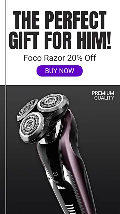 Razor promotion ecommerce story