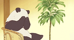动漫人物推东西gif_360图片