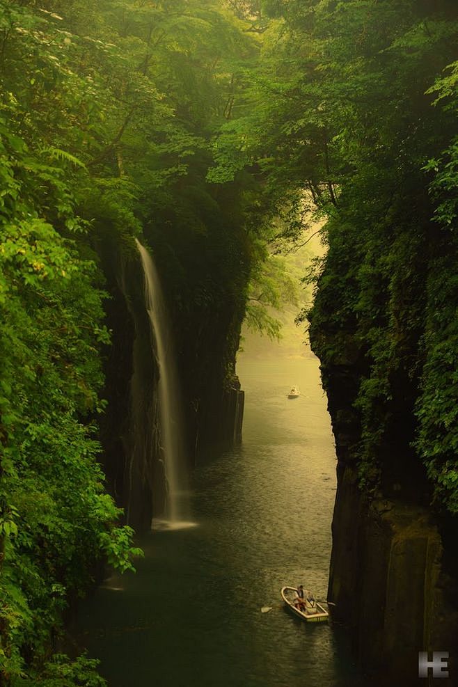 高千穗峡，日本宫崎