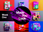 Made You Look | Poster Collection 2017 : Made You Look --01--A self promotional project aswell as a personal challenge where I aim to design a poster a day throughout 2017.The subject is totally random and the only rule is that it can't take longer than 1