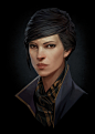 ArtStation - Emily Kaldwin and Corvo Attano, Sergey Kolesov