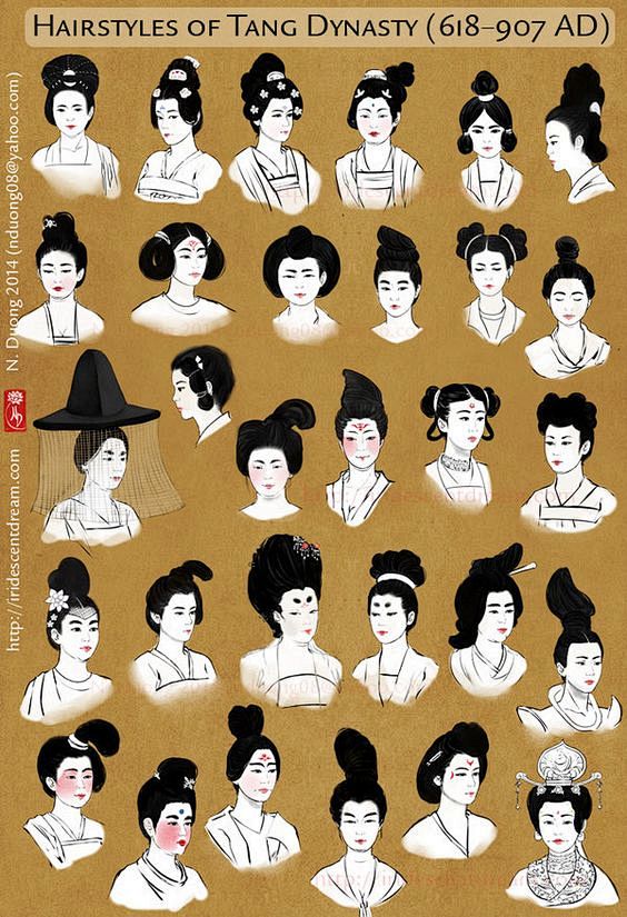 Hairstyles of China'...